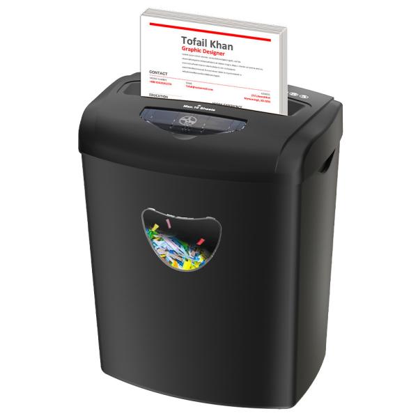 Quality CD218P 5.55 Gallons Paper Destroy Machine 10 Sheet Paper Shredder With Overload for sale