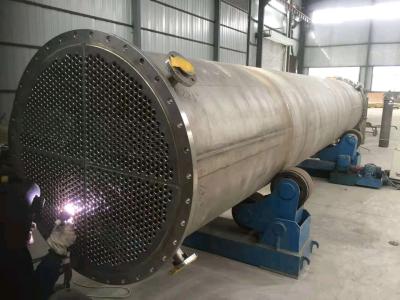 Chine Condensateur titanique tubulaire titanique d'échangeur de chaleur pour le dessalement d'eau de mer à vendre