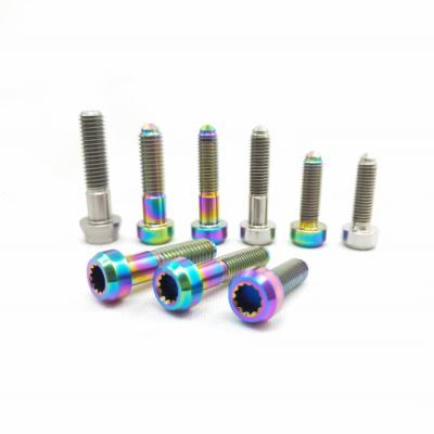 China Titanium Grade 7 Bolt With Washer for Oil Gas And Aerospace for sale