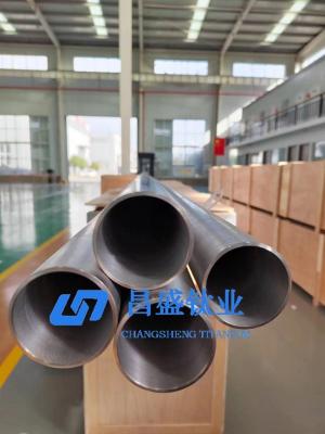 Chine Gr.7 / TA9 / Ti-Pd Titanium Pipe Tube 60.3 X 2.77 X 4000mm Chlor Alkali Plant à vendre