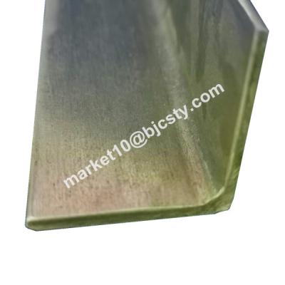 China Titanium Profile L Shape Angle Extruded Section Gr2 Structural Materials for sale