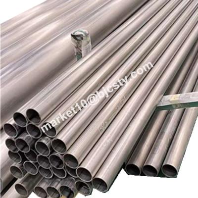 China OD63mm Welded Titanium Pipes Gr1 For Car Titanium Exhaust Pipes for sale