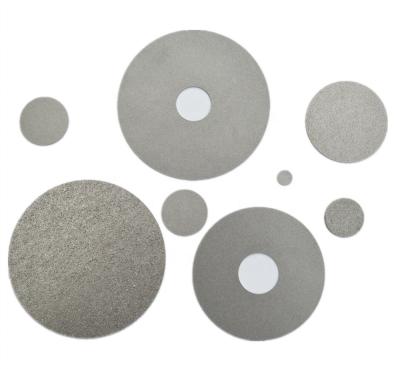 China Sintered Porous Round Discs For Separation And Filtration Te koop