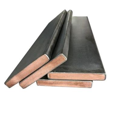 China Barra revestida del cuadrado del cobre del titanio de la explosión del titanio consolidado de la placa de cobre en venta