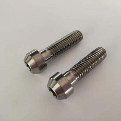 China Customized Titanium Gr2 gr5 Torx Socket Head Bolts Screws for Bicycle Brake for sale