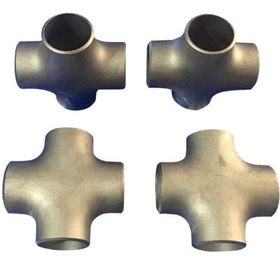 China Non Magnetic Titanium Forged Fittings Anti Cryogenic DN15 Cross Tee for sale