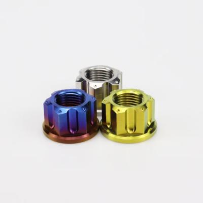 China DIN6923 Titanium Flange Nut Hexagon Nut With Flange for Automobile for sale