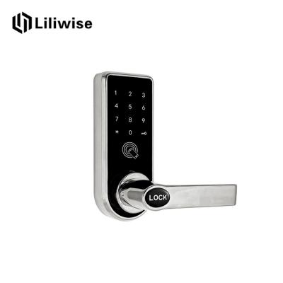 China Fingerprint Card Bluetooth Door Lock Light Weight 168mm * 68mm For Homes for sale