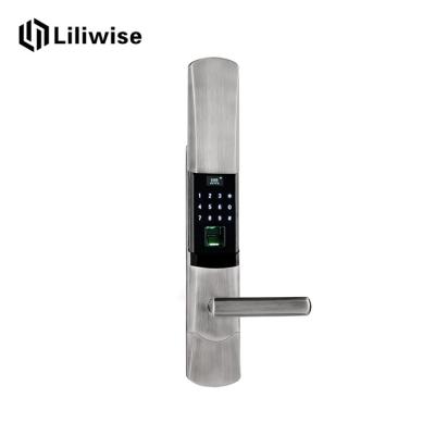 China Garbled Electronic Bedroom Door Lock , OLED Display Waterproof  Door Lock for sale