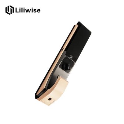 China Aluminium Alloy Automatic Door Lock With Multiplicate Security Ways Unlock System for sale