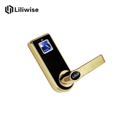 China Red Brass Fingerprint Keypad Door Lock , Smart Safety Door Locks For Apartment for sale