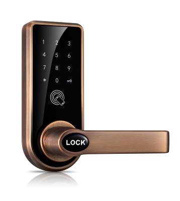 China Keyless Keypad Door Lock , Password Card App Bluetooth Digital Lock For Home for sale