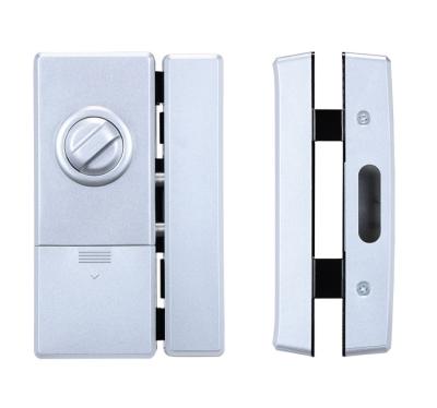 China Cerradura de puerta biométrica de cristal de la huella dactilar de la oficina, cerradura teledirigida del escáner de la huella dactilar en venta