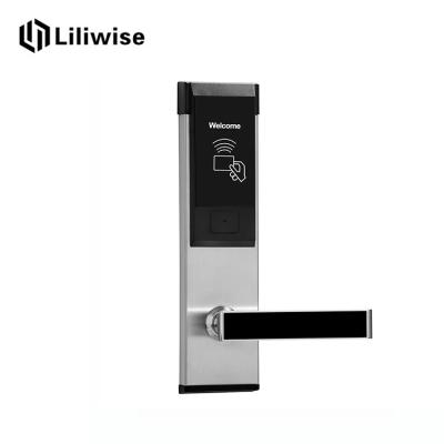 China Custom Hotel Electronic Door Locks , Intelligent Rfid Card Door Lock for sale