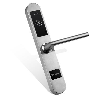China Aluminum Sliding Door Lock Smart Card Key Unlock 20% ~ 90% Working Humidity for sale