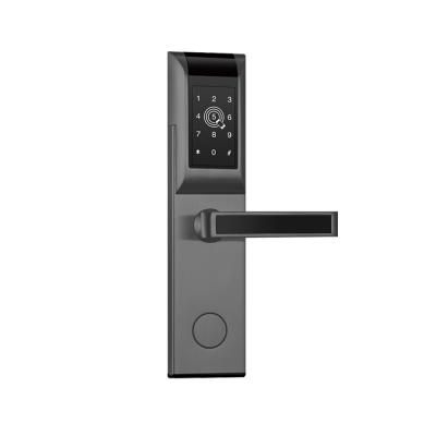 China Cheapest Black Digital Bluetooth WiFi Door Lock for Apartment for sale
