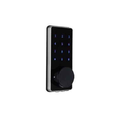 China Cerradura negra elegante Digital automática Bluetooth electrónico de la aleación del cinc teledirigido en venta