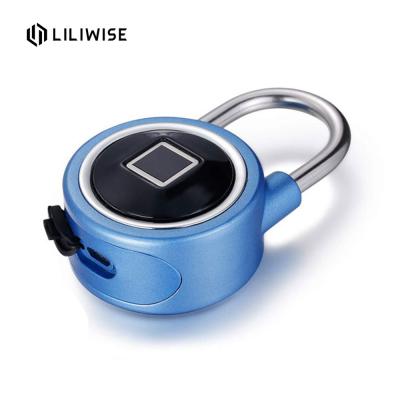 China Outdoors Waterproof Fingerprint Bluetooth Security Luggage Padlock for sale