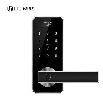 China Keyless Apartment Code Door Locks / Touch Screen Keypad Smart Gate Lock for sale
