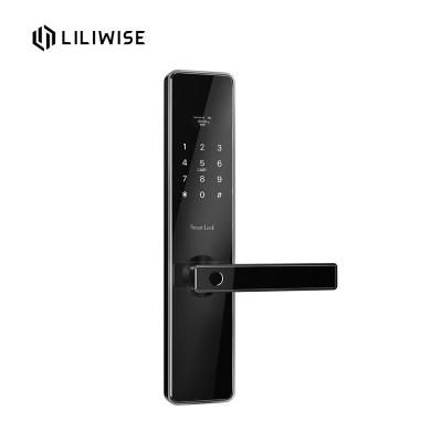 China Smart Electronic Door Locks Fingerprint Code Lock / RFID Waterproof Toggle Control Door Locks For Household for sale