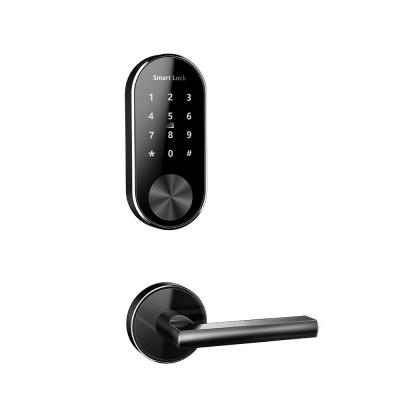 중국 알루미늄 합금 Bluetooth 자물쇠 쪼개지는 와이파이 원격 관리 아파트 판매용