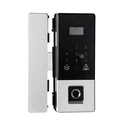 China Zinc Alloy Material Push Hook Glass Door Lock  Lock For Residential Modern Style for sale