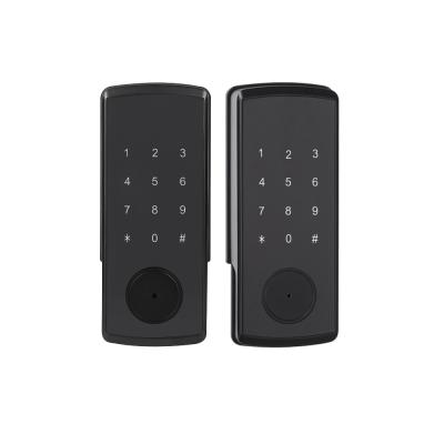 China Smart Electronic Digital RIM Bolt Card Code Door Lock Without Mortise for sale