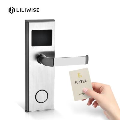 China Wholesale High Quality Smart Digital Electronic RFID Hotel Lock With Free System for sale