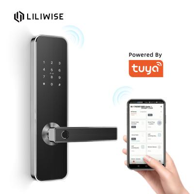 China Intelligent Bluetooth Door Lock Tuya App System Controls For Home Use for sale