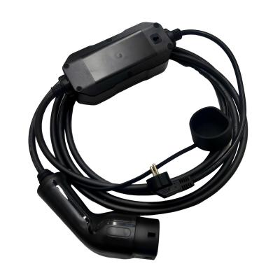 Chine IEC62196 chargeur portatif de remplissage de la prise EV de Schuko de la norme 2,1 avec le câble de TPU à vendre