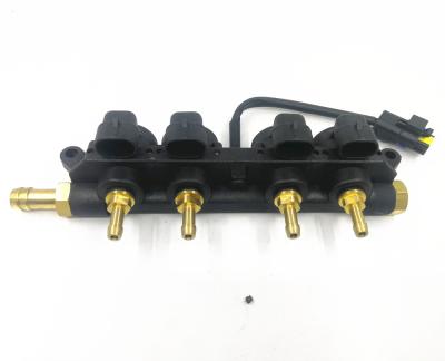 China Adjustable High Speed LPG CNG Gas Injector Rail Silent Running For Autogas Equipment for sale