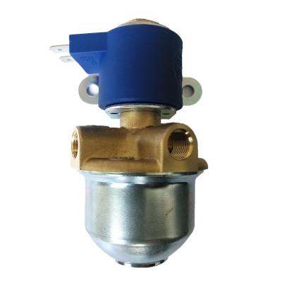 China L Shape Channel LPG Autogas Filter CNG Natural Gas Fuel Filter With Solenoid Valve for sale