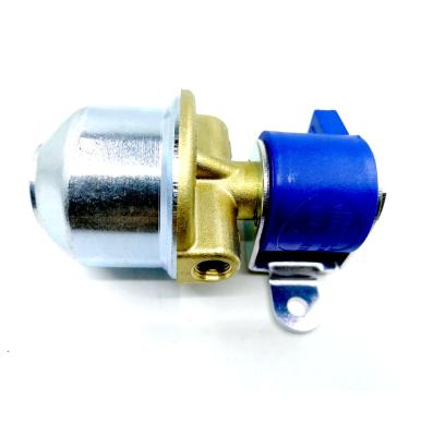 China Aluminum Solenoid Valve Integrated LPG CNG Filter Replacement For Gas Pressure Regulator for sale