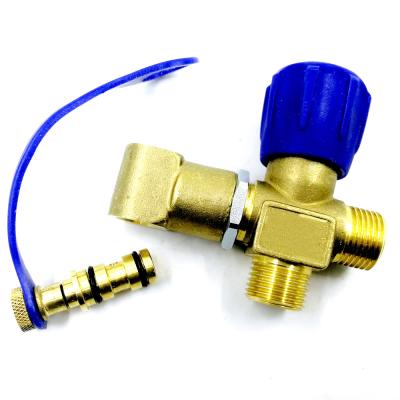 China CNG Manual Filling Valve Car Gas Valve For Autogas Conversion Kit for sale