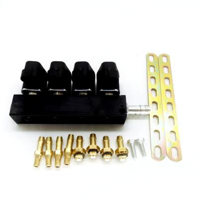 China Fuel Injection System LPG CNG Injector Rail 3 Ohm Resistance LN-LIG1S for sale