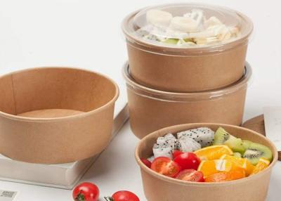 China 20 OZ DISPOSABLE BOWLS MICROWAVABLE DISPOSABLE TAKE AWAY BOWLS WITH LIDS PAPER BOWL for sale
