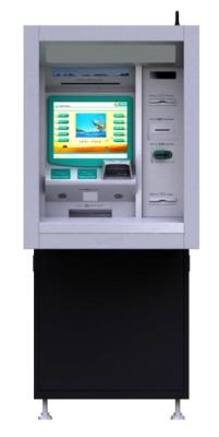 China Simp Easy Design Kiosk Atm Machine Anti - Vandal 15 Inch Touch Monitor for sale