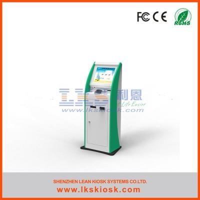 China Zahlungs-Kiosk mit Touch Screen Bargeld-Akzeptanten zu verkaufen