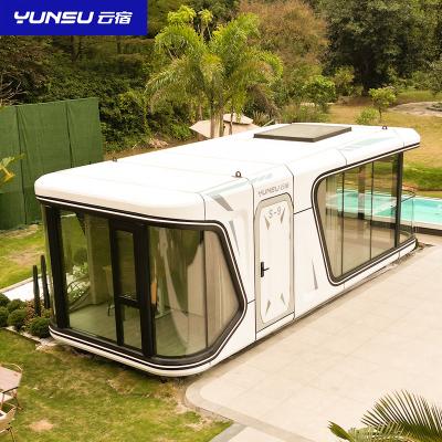 China Furnished Tiny Prefab House 11.5 And 8.6 Meter Air Conditioner Cooling for sale