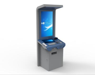 China Ticketing Printing Free Standing Touch Screen Kiosk Self Service 1 Year Warranty for sale