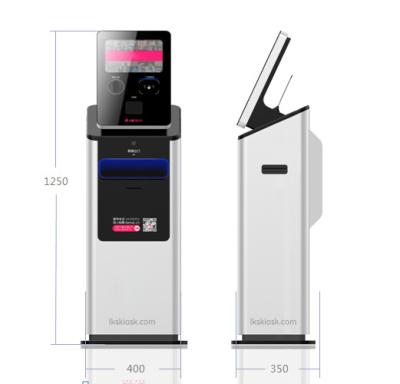 China 9.7 inch Self-Serve Kiosk/Mini Payment kiosk with/without Cash Dispensser,Ticket vending Kiosk to sell ticket fast for sale