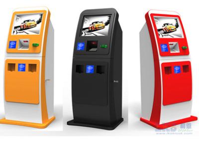 China Cash Acceptor Bill Payment Multifunction Kiosk Terminal With LCD Monitor for sale