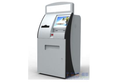 China Sistema interno do quiosque da saúde da informação da tela de toque com A4 a impressora, leitor de cartão à venda