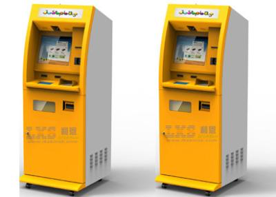 China Self Service Banking Interactive ATM Machine With Information Access Cash Dispenser for sale