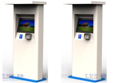China Waterproof Outdoor Ticket Vending High Bright Kiosk Machine For Parking Lot for sale