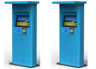 China Waterproof Free Standing Self Ordering Kiosk With Multi Payment Function for sale