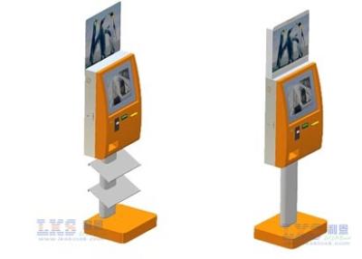 China Vandal-Proof Dual Screen Kiosk With SAW Touchscreen Use For Government Halls for sale