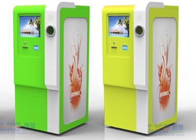 China 32 Inch Waterproof Recycle Kiosk Cold Roll Steal Sheet Scan Barcode Kiosk for sale