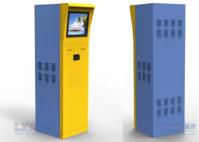 China Quiosco del dispensador de la tarjeta de la pantalla táctil del IR anti - uso interior/al aire libre del vándalo en venta