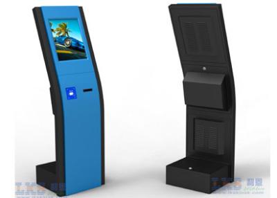China Slim Kiosk Automatic Ticket Vending Machine For Queue System CE , FCC Approval for sale